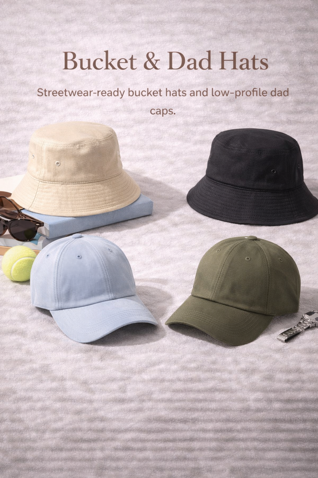 Bucket & Dad Hats