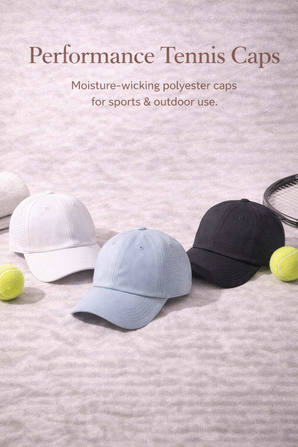 Performance Tennis Caps