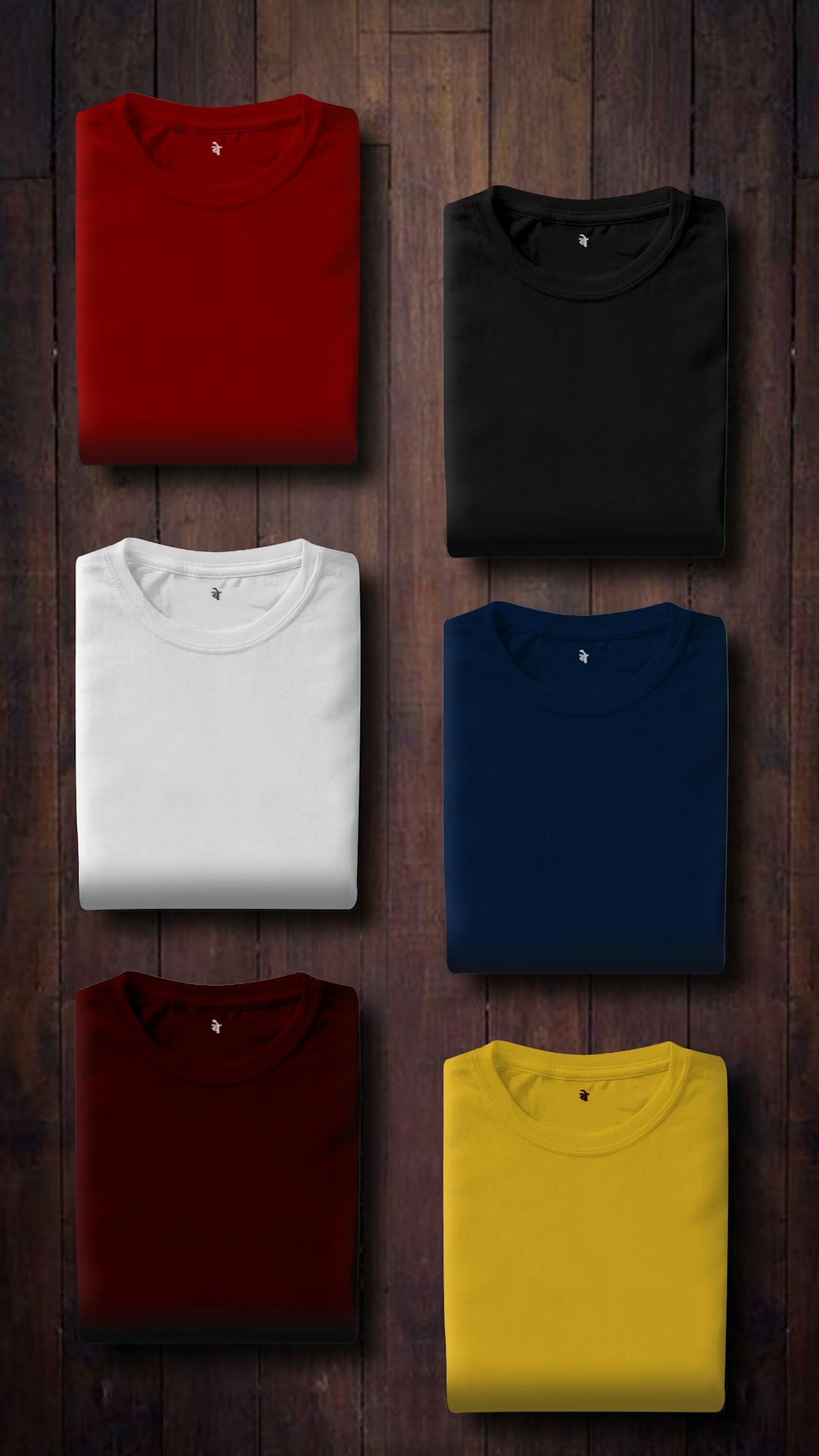 Round neck T-shirts