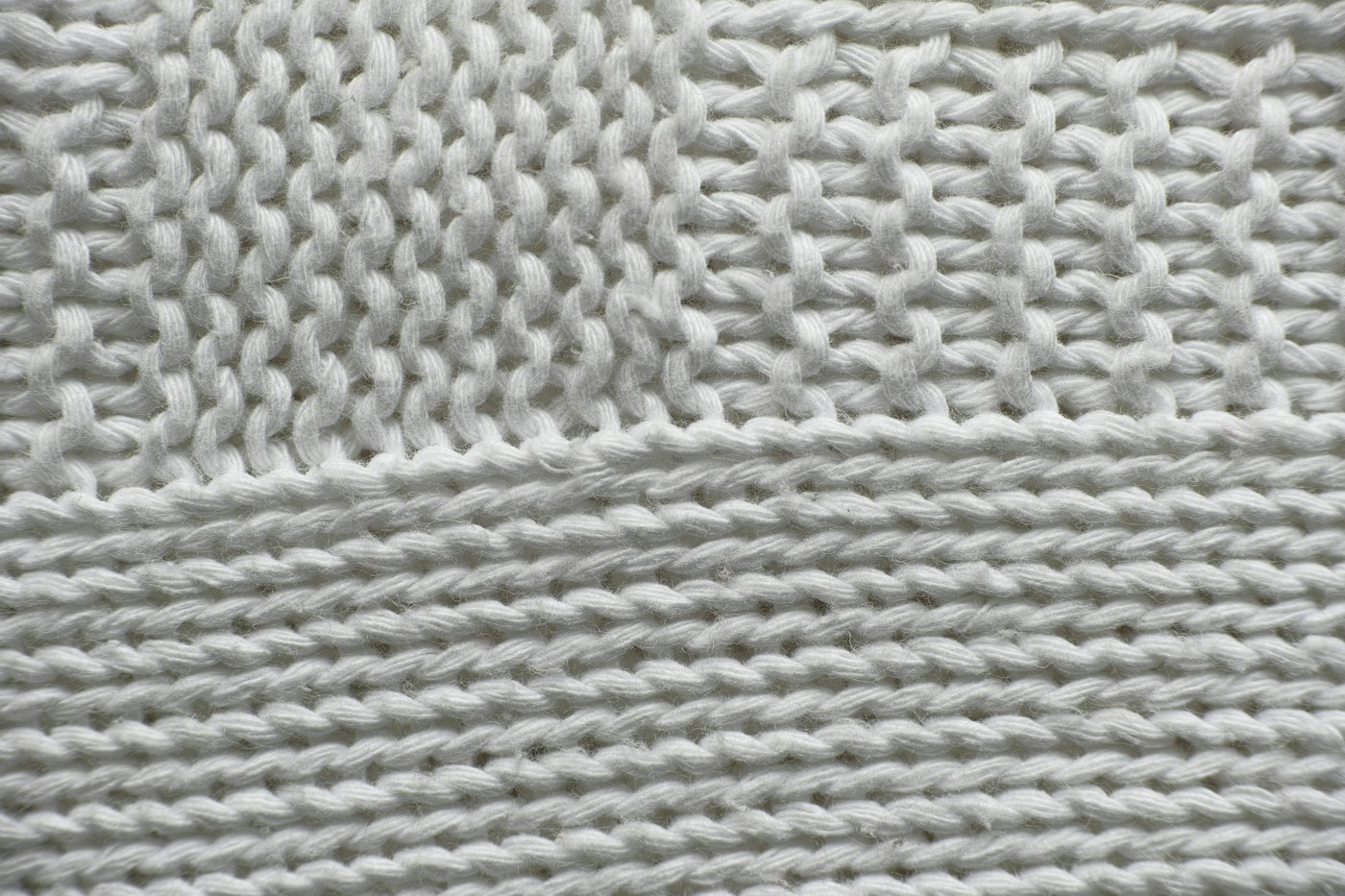 Close-up of knitted wool texture